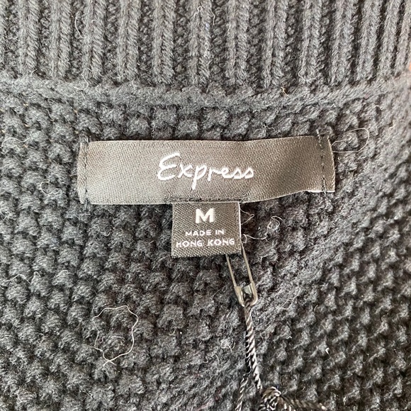 Express Cable Knit Sweater Dress - Picture 7 of 10